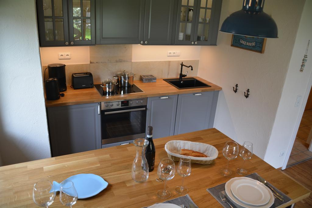 Chiemsee Beachhouse Apartment 베르나우암히엠지 외부 사진
